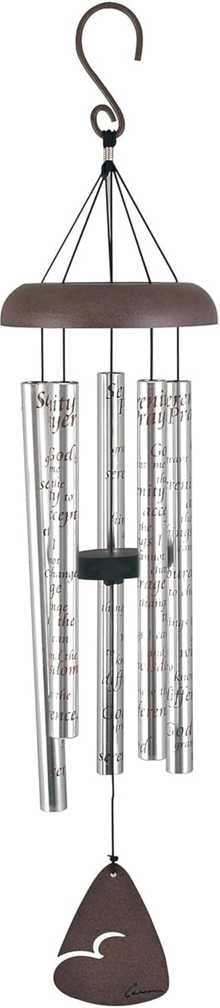 Carson Serenity Prayer Sonnet Windchime