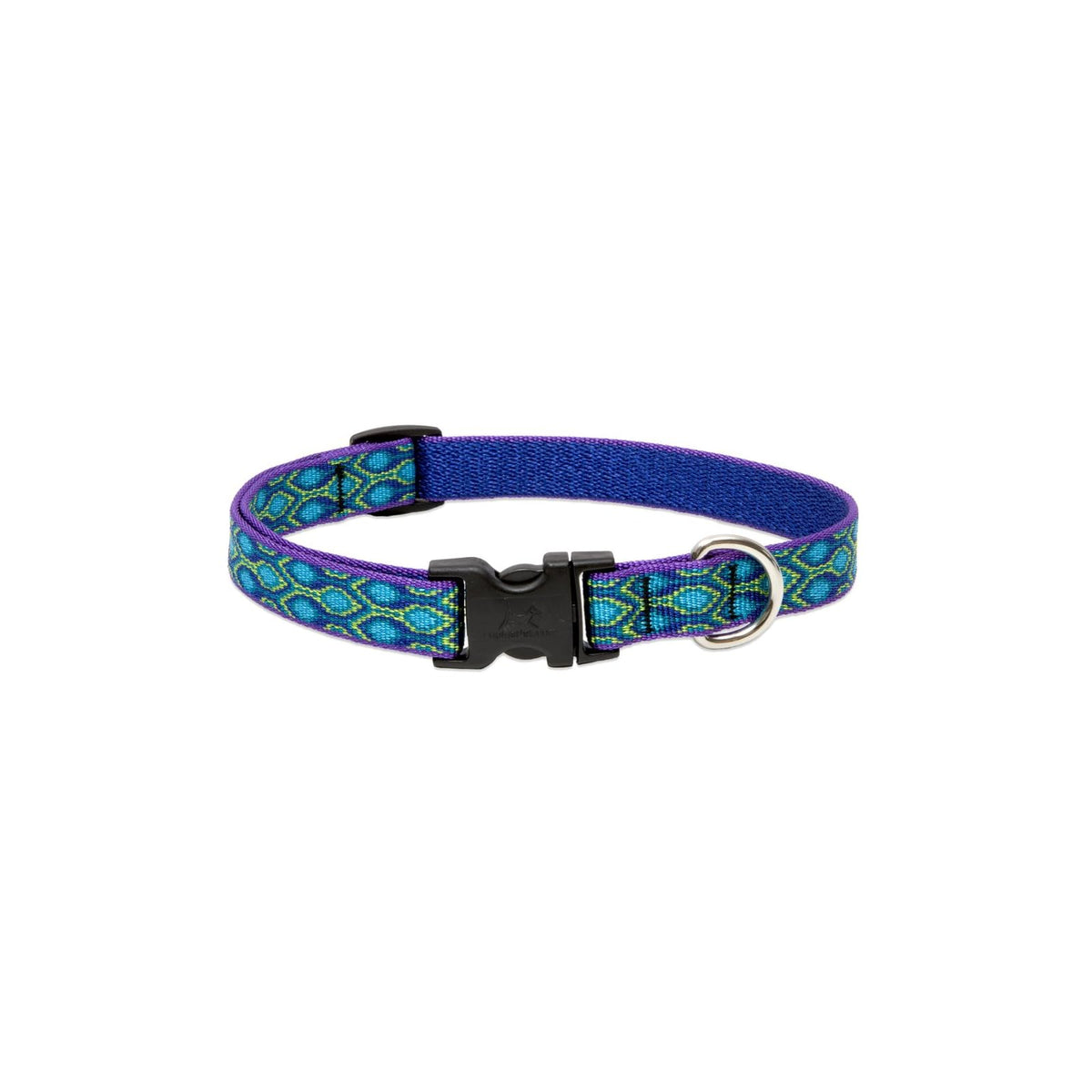 LupinePet Animal Collar, 3/4"W; 15-25" Neck, Multi-Color