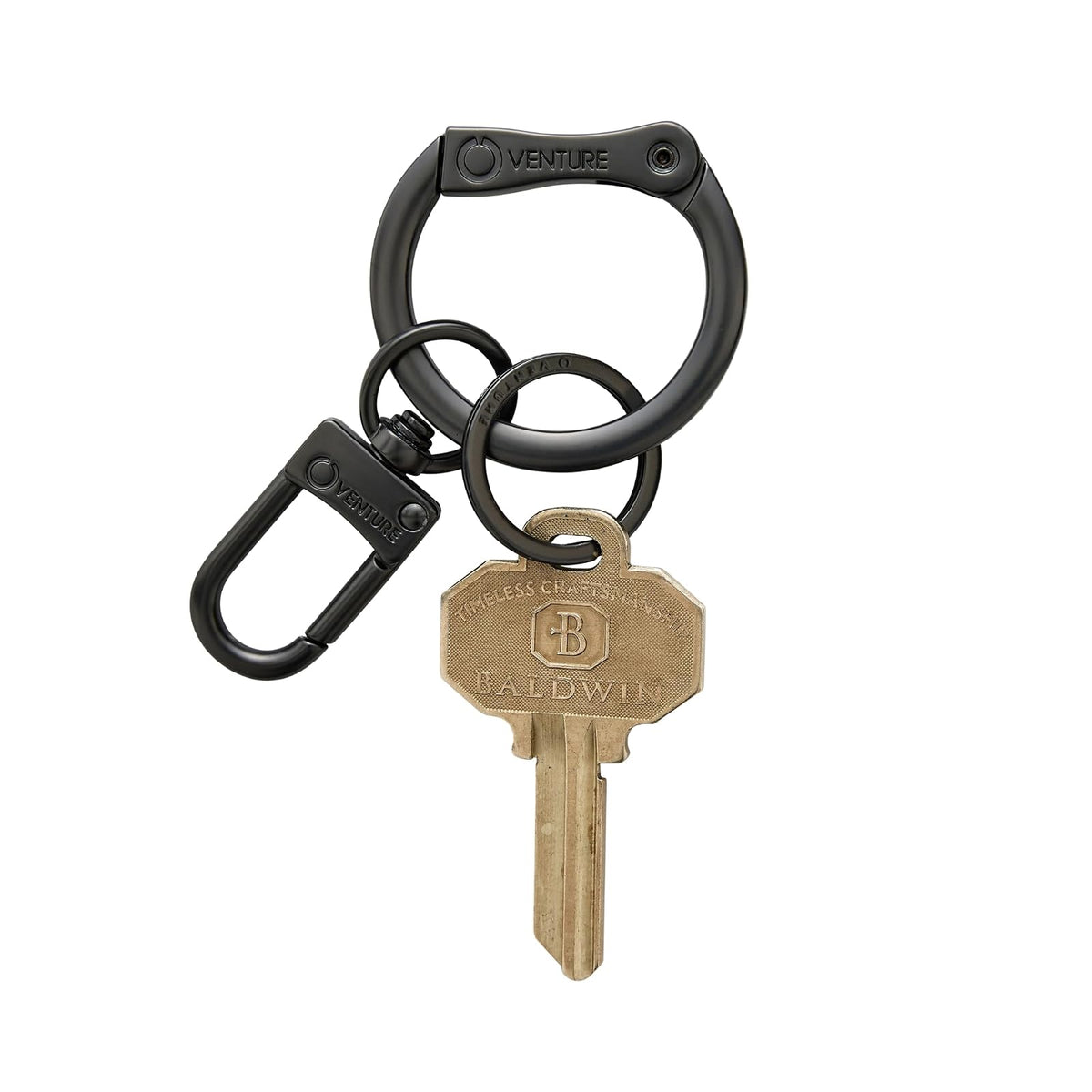 Oventure Keychain, Black, Modern