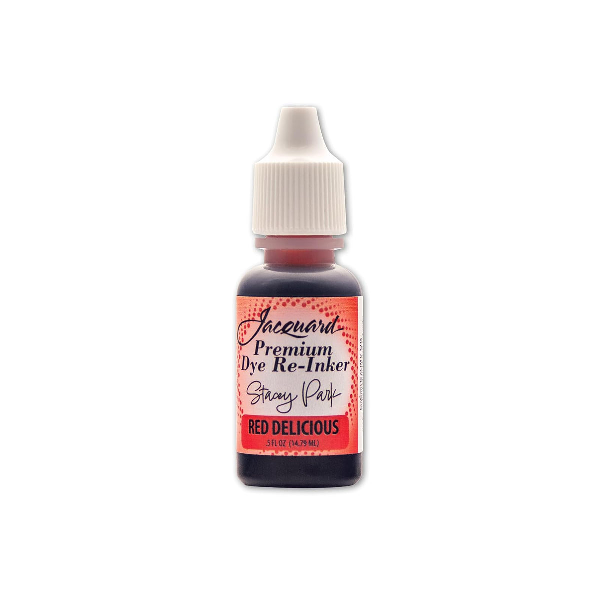 Jacquard Rubber Stamp, 0.5 fl oz, Red Delicious Refill