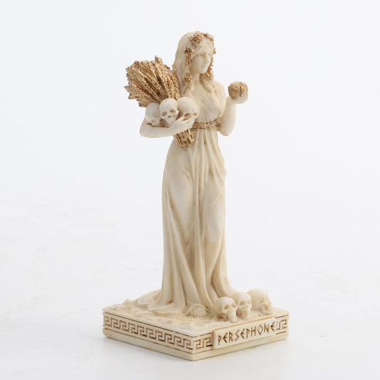 Unicorn Studio Veronese Design Persephone Greek Goddess of Agriculture Resin Figurine