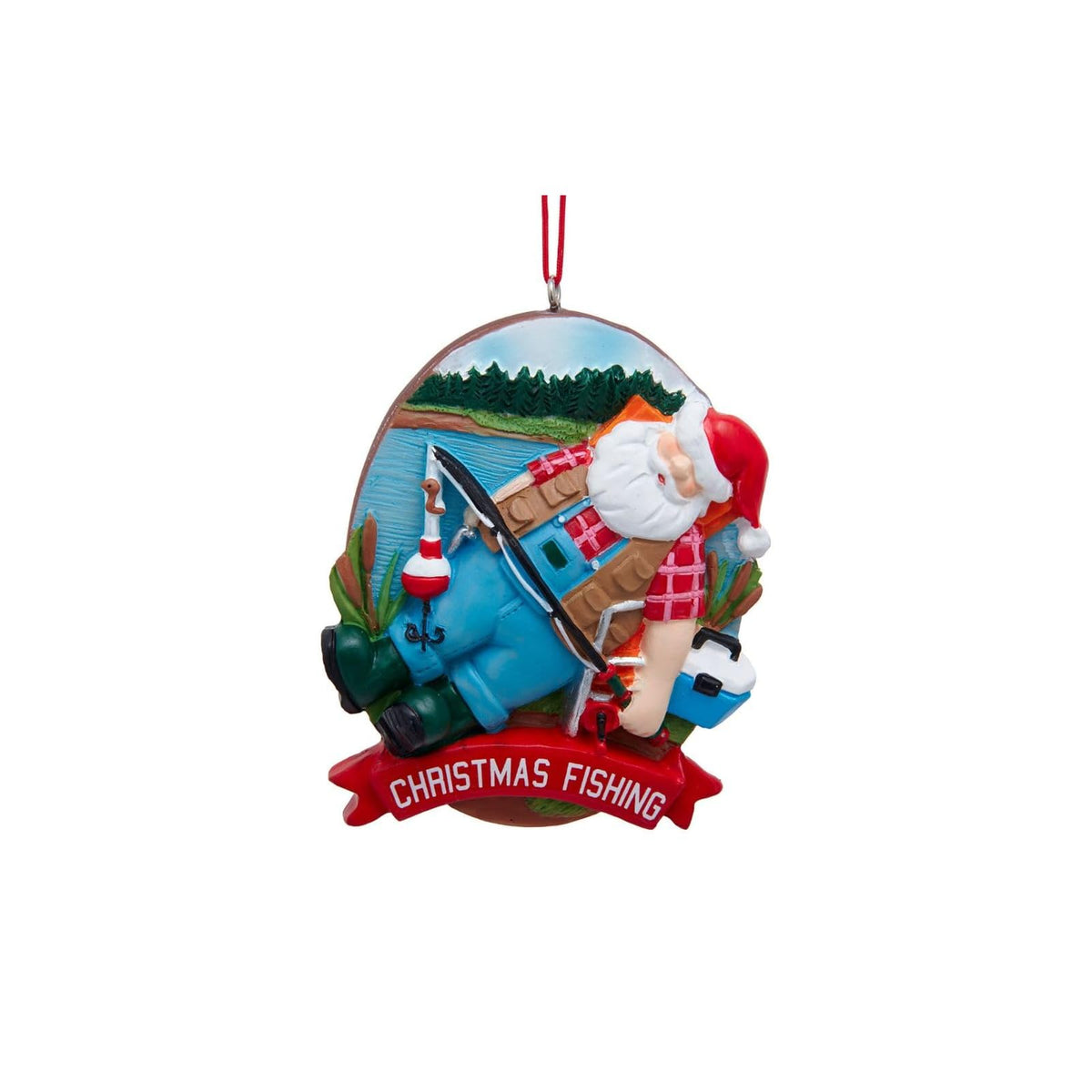Kurt Adler Hanging Ornament, 3.75 inches, Multi Color