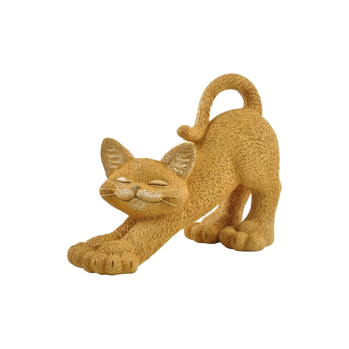 JFSM INC. Figurine, 4.5 inches (H) x 5.5 inches (L) x 2.75 inches (W), Orange