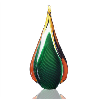 SPI Sculpture, 9x4, Green,orange,yellow