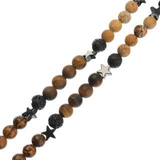 John Bead Craft Bead, 6mm x 5in, Jupiter