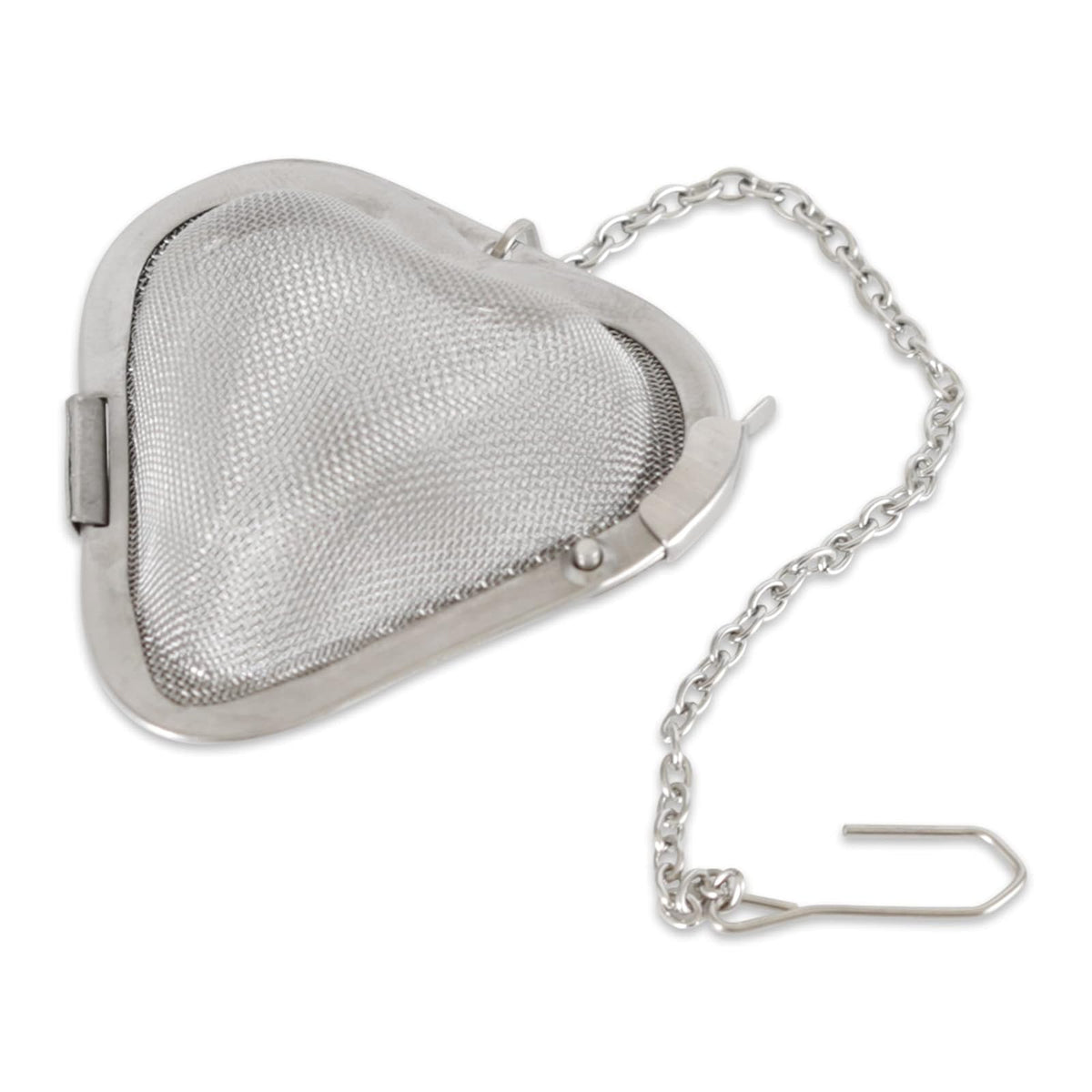 RSVP International Tea Infuser, Heart Shape, 2 x 2", Stainless Steel