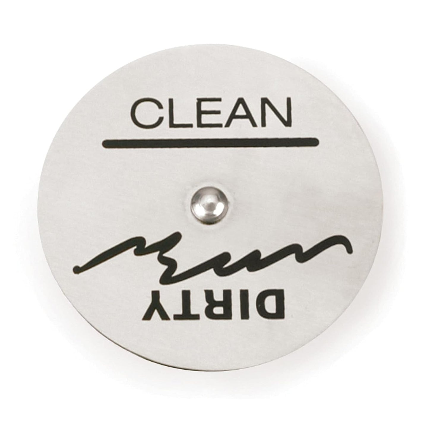 RSVP International Endurance Magnet Collection Stainless Steel, Rotating Dishwasher, 2.4x2.4