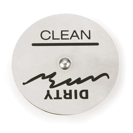 RSVP International Endurance Magnet Collection Stainless Steel, Rotating Dishwasher, 2.4x2.4