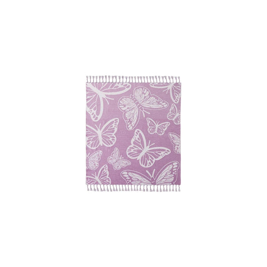 Peking Handicraft Blanket, 50 x 60 inches, Pink