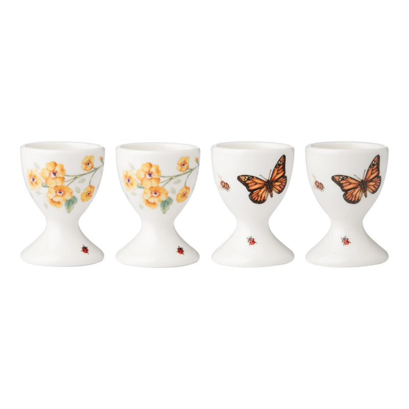 Lenox Butterfly Meadow 4Pc Egg Cups, 0.65