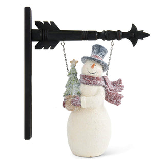 K&K Interiors Hanging Ornament, 8.75 Inch, White