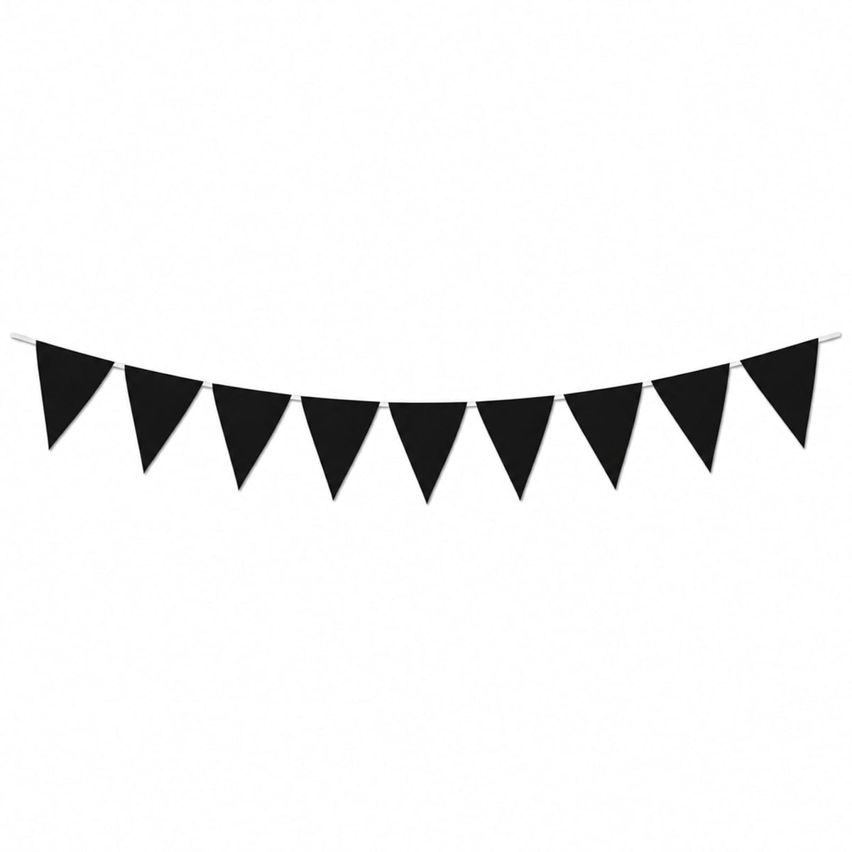 Beistle Banner, 11" x 12', Black