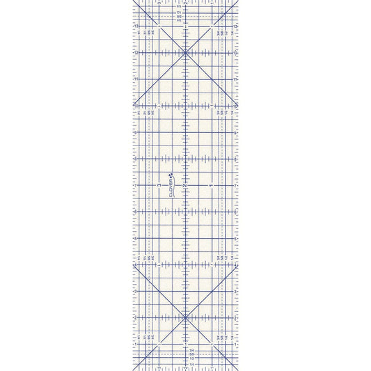 Clover Large Hot Ruler, White