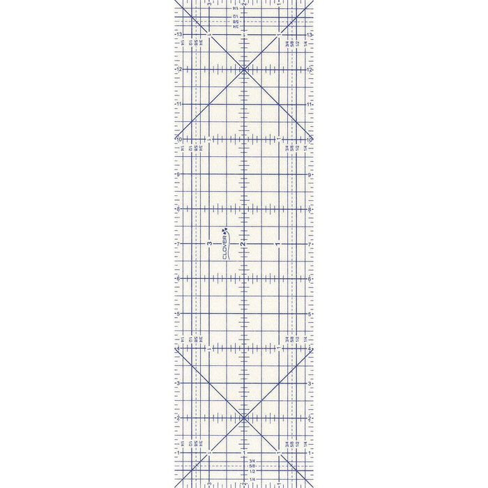 Clover Large Hot Ruler, White