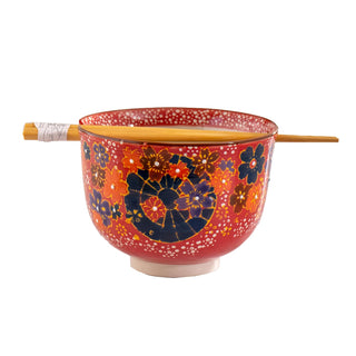 Urban Tokyo Dishware Bowl, 5 Inch Diameter, Multicolor