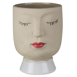 HomArt Lady Decorative Vase, 5.5-inch Height, Ceramic