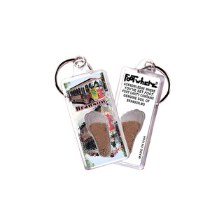FootWhere Keychain, Small, Bs106 - Trolley