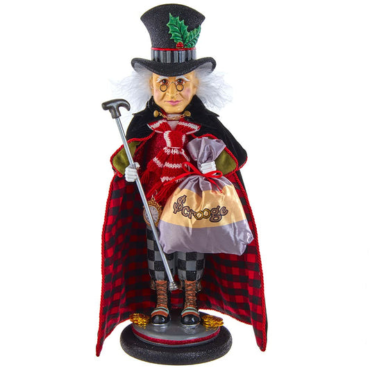 Kurt Adler Hollywood Nutcrackers Hollywood Scrooge Nutcracker, 17-Inch, Multicolored