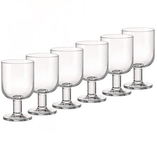 Bormioli Rocco Drinking Cup, 9.5 Ounces, Clear