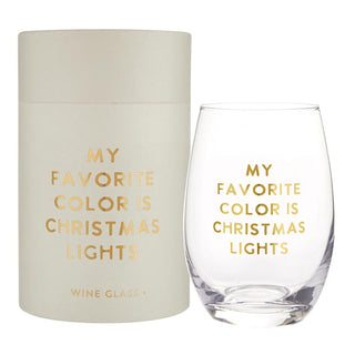 Santa Barbara Design Studio Drinking Cup, 17 Ounces, Christmas Lights