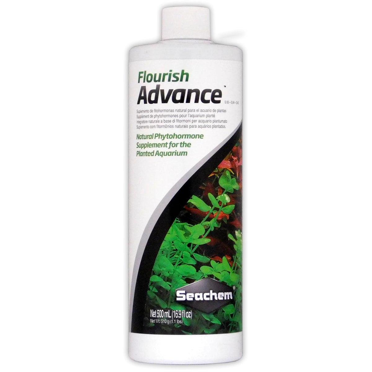 Seachem Aquarium Pond Water Treatment, 500 ml, brown
