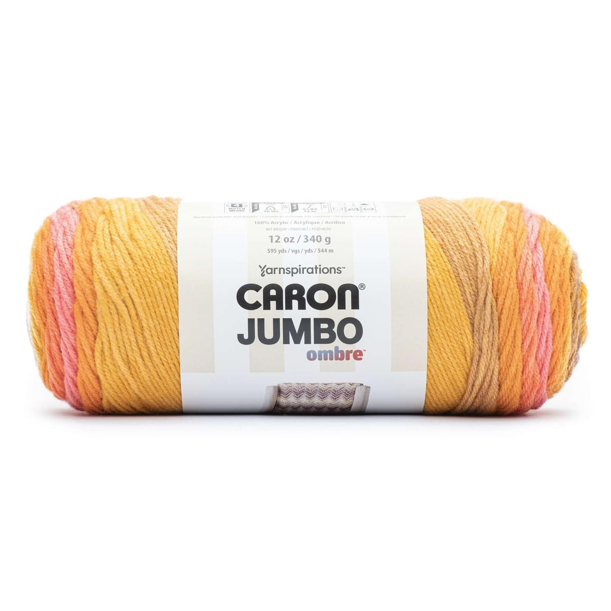 Caron Yarn, 595 yards, Sunset