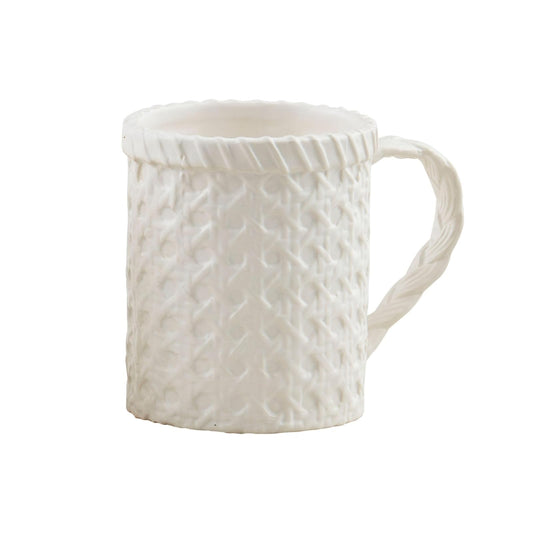 Mud Pie Drinking Cup, 16 Ounces, White