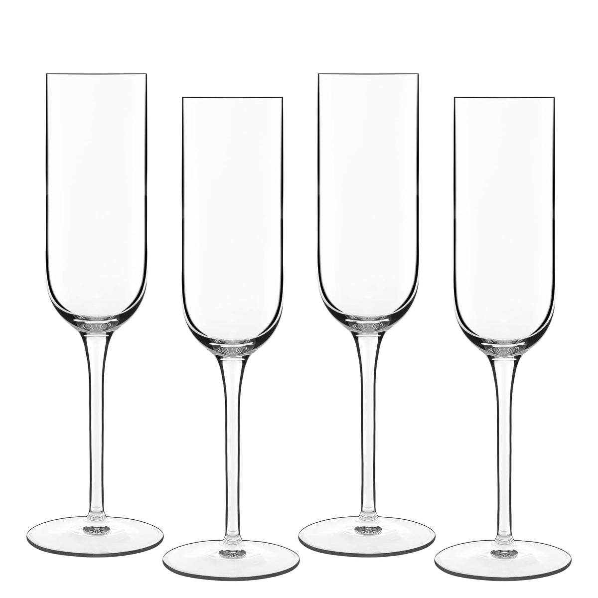 Luigi Bormioli Drinking Cup, Set of 4, Clear