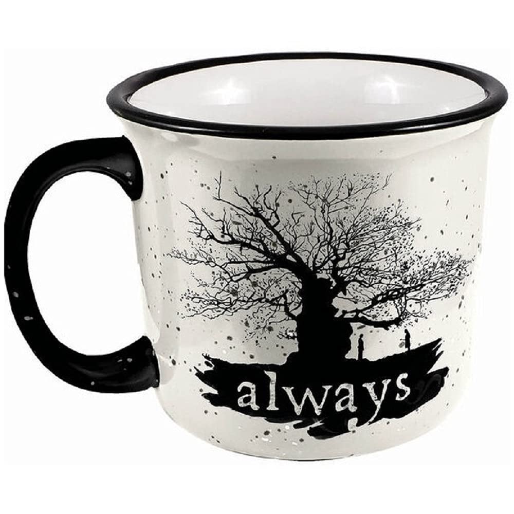 Spoontiques 21506 Harry Potter Always Camper Mug, 14 ounces, White