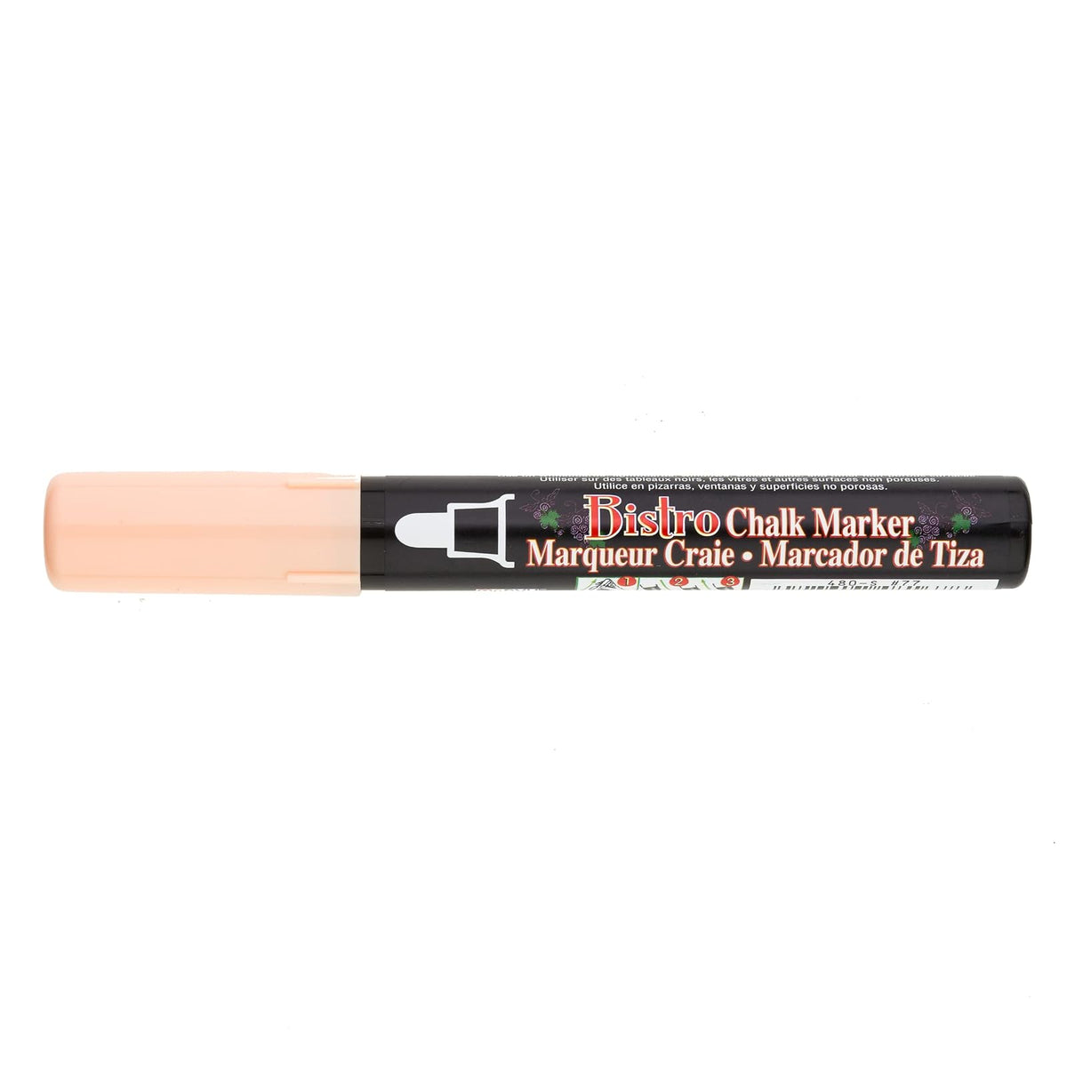 UCHIDA Bistro Chalk Marker Broad Bulk Pastel Peach