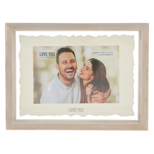 Pavilion Gift Company Picture Frame, Beige, Modern