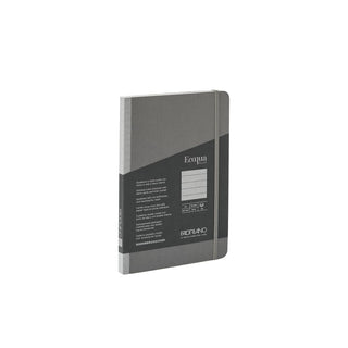 Fabriano Blank Book, Lined, Gray
