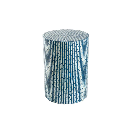 A & B Home Stool Seating, 20"H, Blue