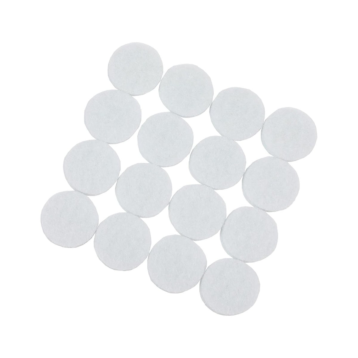 Chef Craft 21254 Select Felt Pads.75 inch 16 Piece Set, White