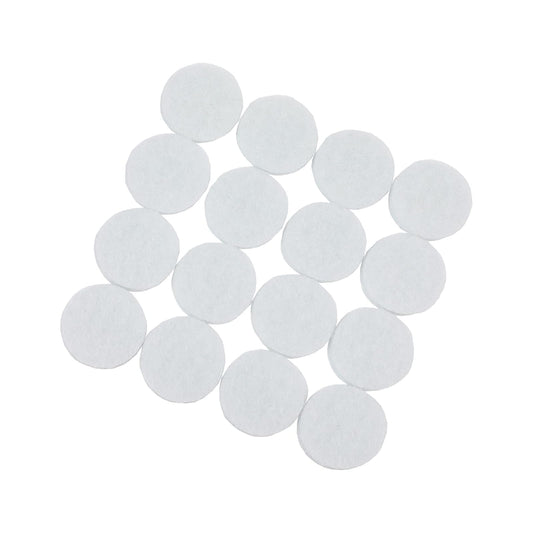 Chef Craft 21254 Select Felt Pads.75 inch 16 Piece Set, White