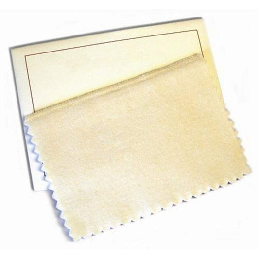 W. J. Hagerty & Sons 15792 6-by-8-inch Lasting Impressions Jewelry Polishing Cloth, Tan