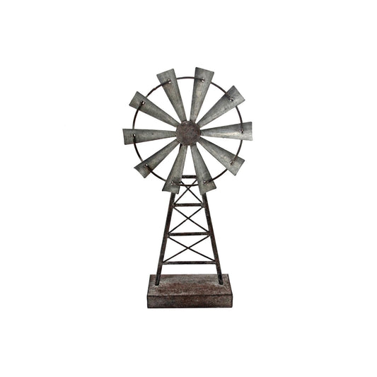Foreside Home and Garden Wind Spinner, Small, Metal