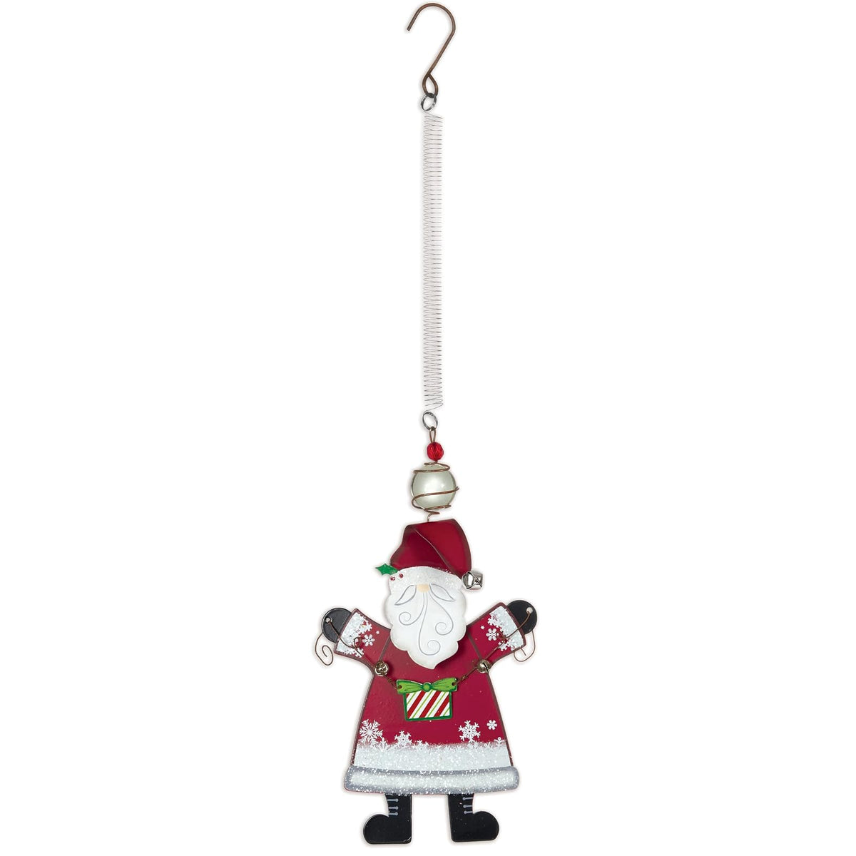 Sunset Vista Designs Hanging Ornament, Santa Present