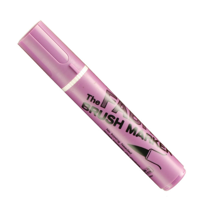 Uchida 722-C-F8 Marvy Fabric Brush Point Marker, Fluorescent Violet