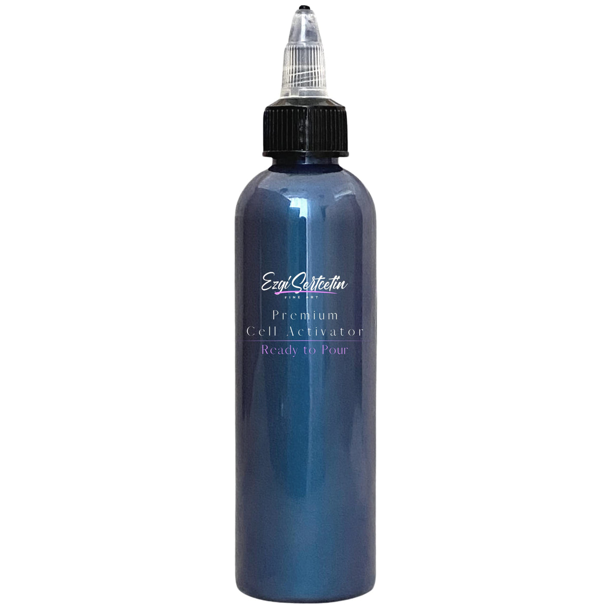 Ezgi Sertcetin Paint, 4 Ounce (Pack of 1), Metallic Midnight Blue