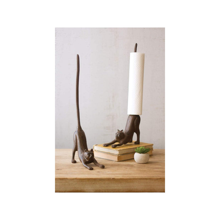 KALALOU Paper Towel Holder, One Size, Brown
