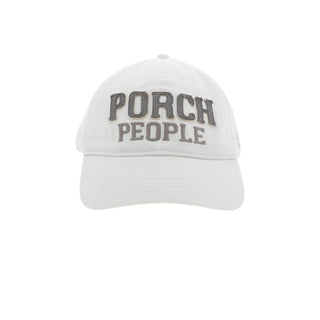 Pavilion Gift Company Hat, Gray & White, Orch People Unisex Adjustable Hat, Vint