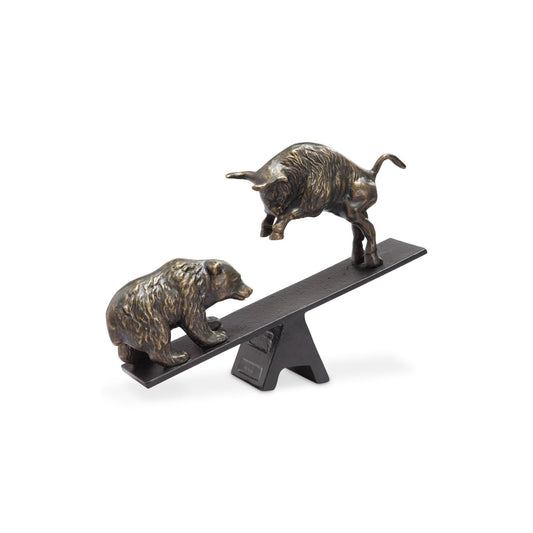 SPI Figurine, 10.5W 3D 7.5 inches H, Bronze