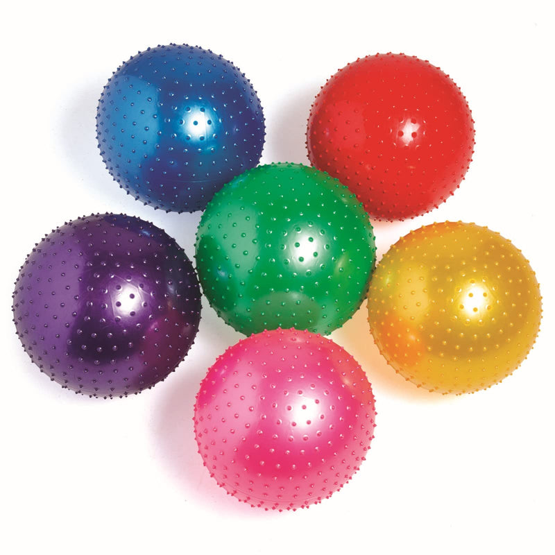 Fun Express 18 in Value Spike Balls - Toys - 6 Pieces
