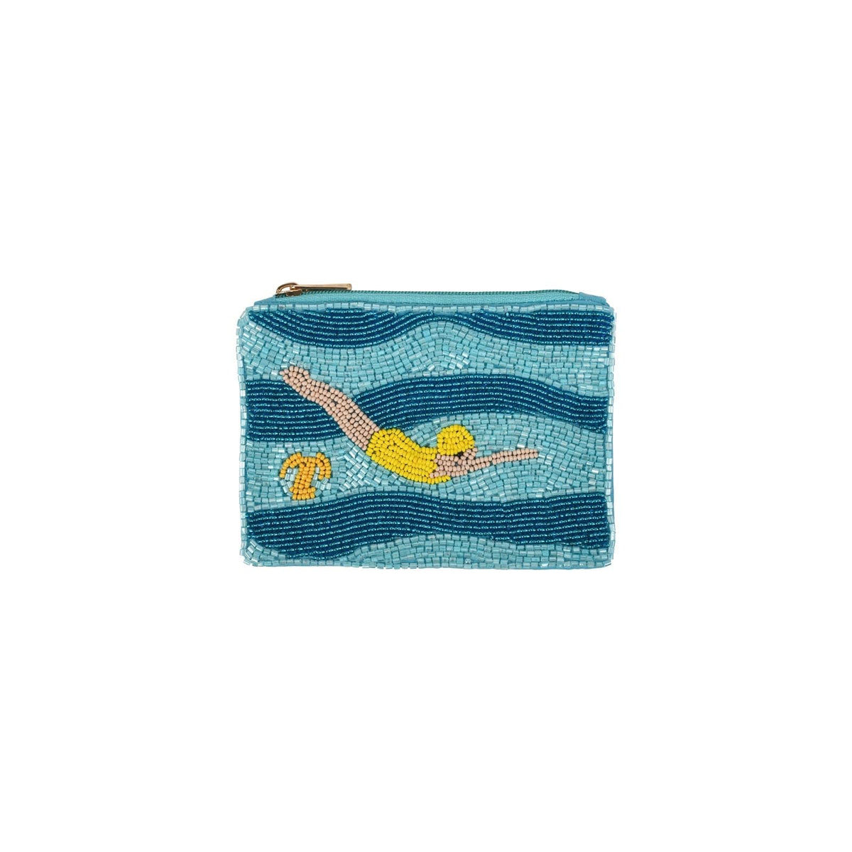Bamboo Trading Cosmetic Case, 4.75-inches Width x 4-inches Height, Multicolor