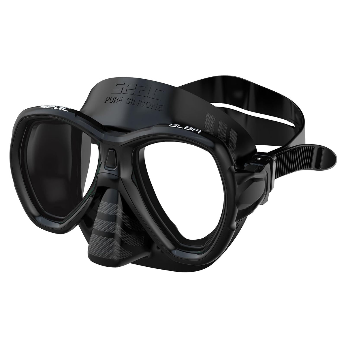 SEAC Dive Mask, Adult, Black