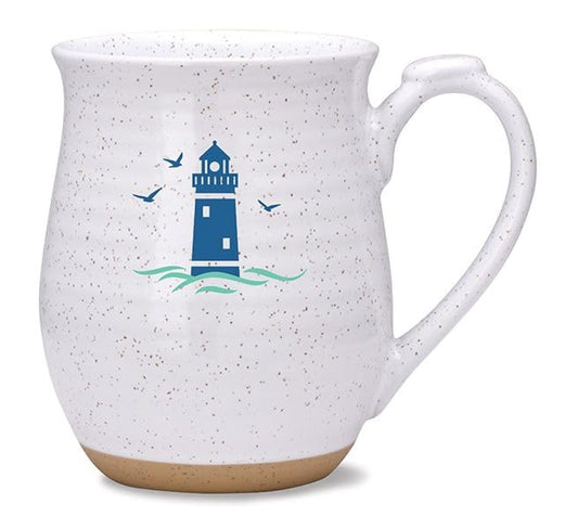 Cape Shore Weekender Coffee Tea Mug Cup, Lighthouse Gifts for Birthday Christmas, 16 Oz