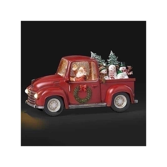 Roman Snow Globe, Red, Classic