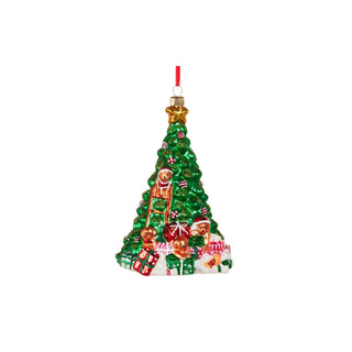 RAZ Imports Hanging Ornament, 5.75", Green