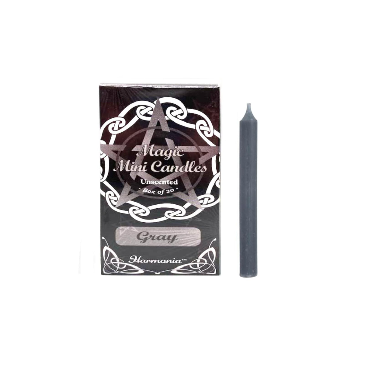 Harmonia Candle, Gray, Modern